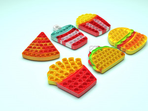 Fast Food 3D 모델