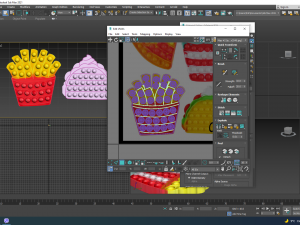 Fast Food 3D 모델