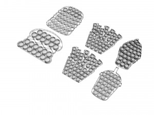 Fast Food Pop It Fidget Toys Set 3D Модель
