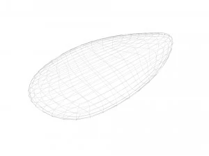Almond 3D Model