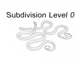 Snakes Model 3D