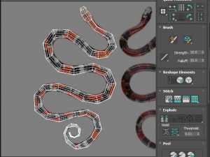 Snakes Model 3D