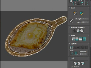 Georgian Adjaruli 3D Model