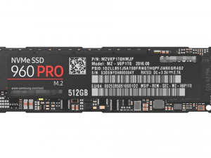 SSD M2 Hard Drive Samsung 960 PRO 3D Model
