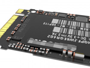 SSD M2 Hard Drive Samsung 960 PRO 3D मॉडल