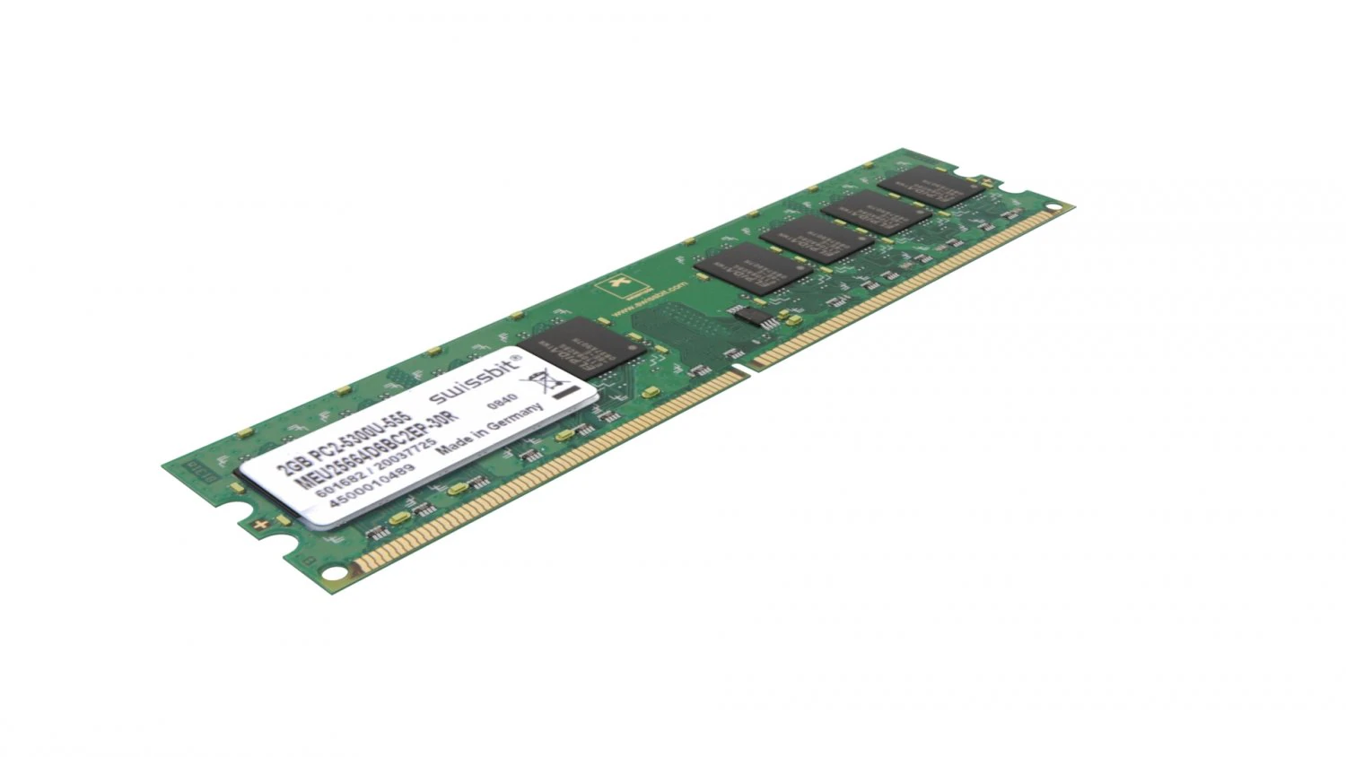DDR4 SDRAM Memory Module 3D Model .c4d .max .obj .3ds .fbx .stl .blend