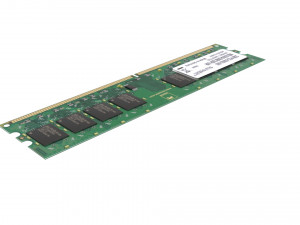 DDR4 SDRAM Memory Module 3D Model