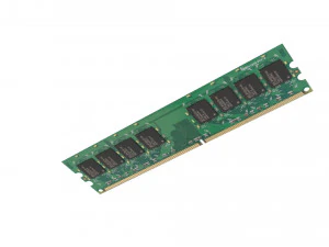 DDR4 SDRAM Memory Module 3D Model
