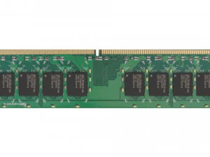 DDR4 SDRAM Memory Module 3D Model