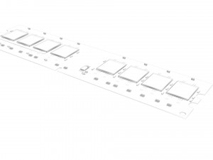 DDR4 SDRAM Memory Module 3D Model