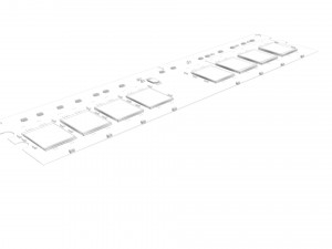 DDR4 SDRAM Memory Module 3D Model