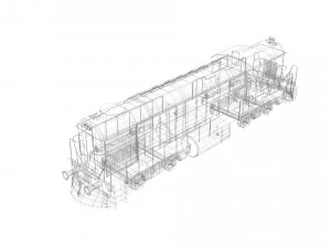 Train 3D Model