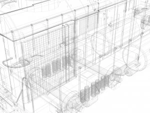 Train 3D Model