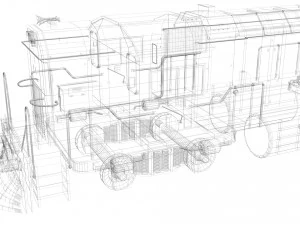 Train 3D Model