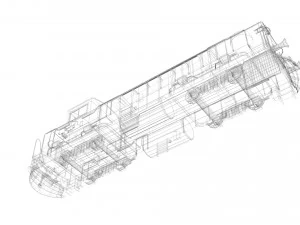 Train 3D Model