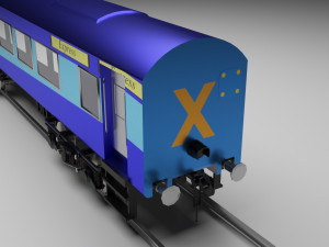 Train 3D Модель