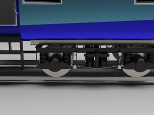 Train 3D Модель