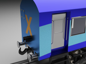 Train 3D Модель