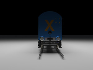 Train 3D Модель
