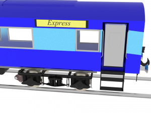 Train 3D Модель