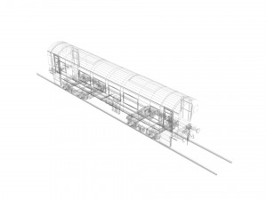 Train 3D Модель