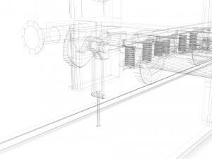 Train 3D Модель
