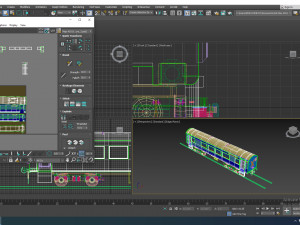 Train 3D Модель