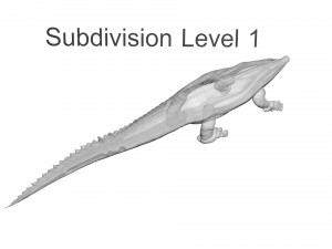 Crocodile 3D Model