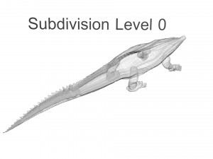 Crocodile 3D Model