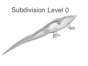Crocodile 3D Model