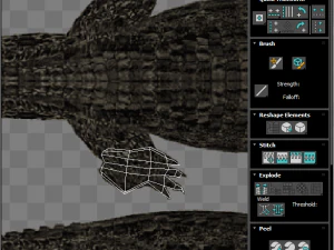 Crocodile 3D Model