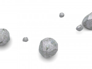 Rocks Set 3D Model