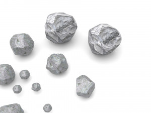 Rocks Set 3D Model