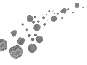 Rocks Set 3D Model