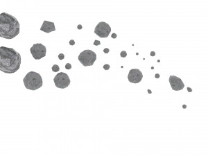 Rocks Set 3D Model