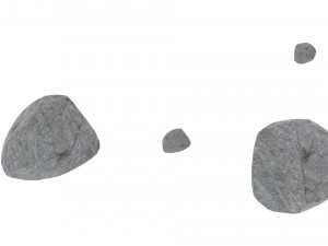 Rocks Set 3D Model