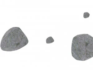 Rocks Set 3D Model
