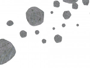 Rocks Set 3D Model