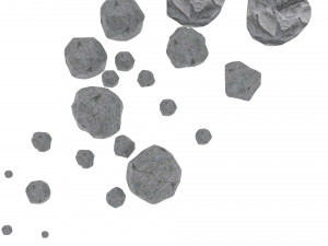 Rocks Set 3D Model