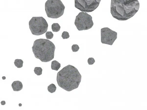 Rocks Set 3D Model
