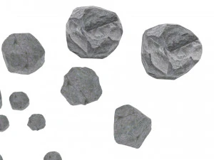 Rocks Set 3D Model