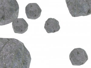Rocks Set 3D Model