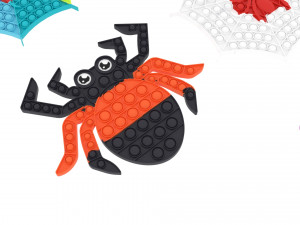 Spider Web Pop It Fidget Toys Set 3D Модель