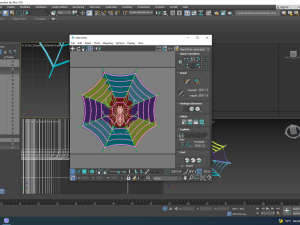 Spider Web Pop It Fidget Toys Set 3D Модель