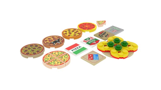 Lego pizza shop