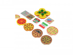 Lego Pizza Equipment With Lego Pizza Modelo 3D