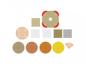 Lego Pizza Equipment With Lego Pizza Modelo 3D