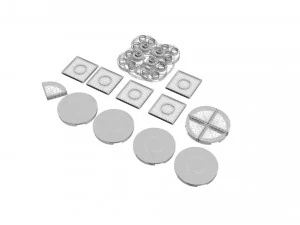 Lego Pizza Equipment With Lego Pizza 3D Model