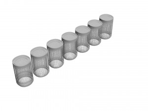 Lego Soda Cans Set 3D Model