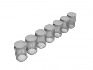 Lego Soda Cans Set 3D Model
